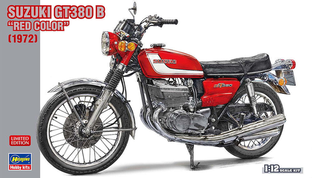 Suzuki GT380 B Rood