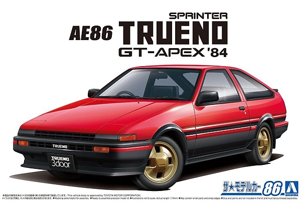 TOYOTA AE86 SPRINTER TRUENO GT APEX 1984