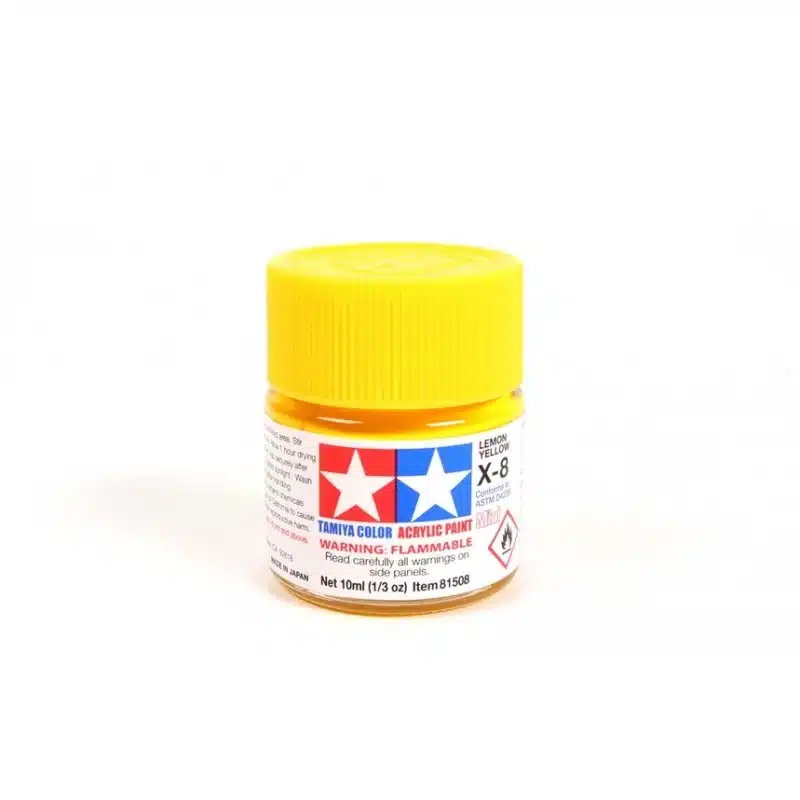 Tamiya X 08 LEMON YELLOW (10ML)