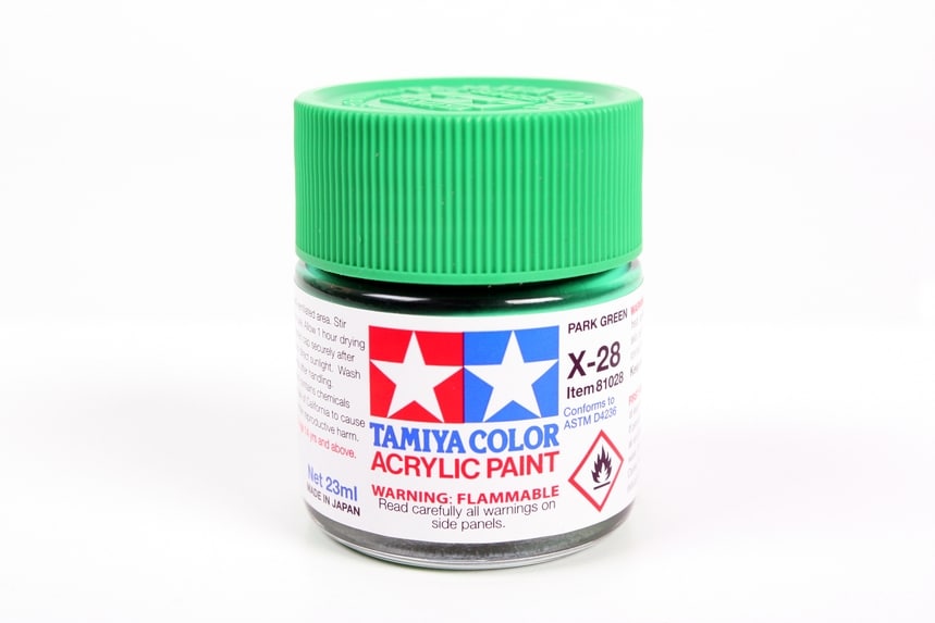 Tamiya X 28 GLOSS PARK GREEN (23ML)