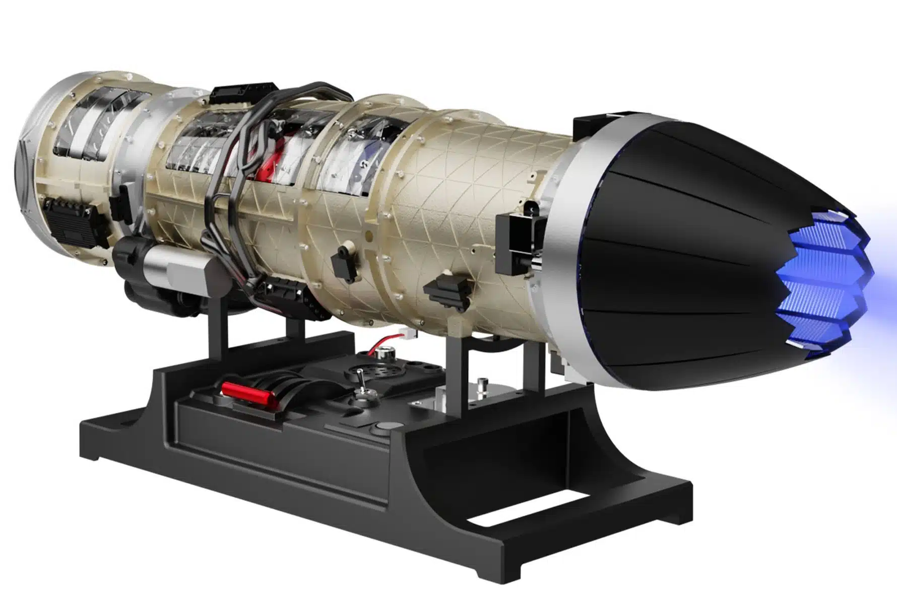 Teching Small Bypass Turbofan Engine