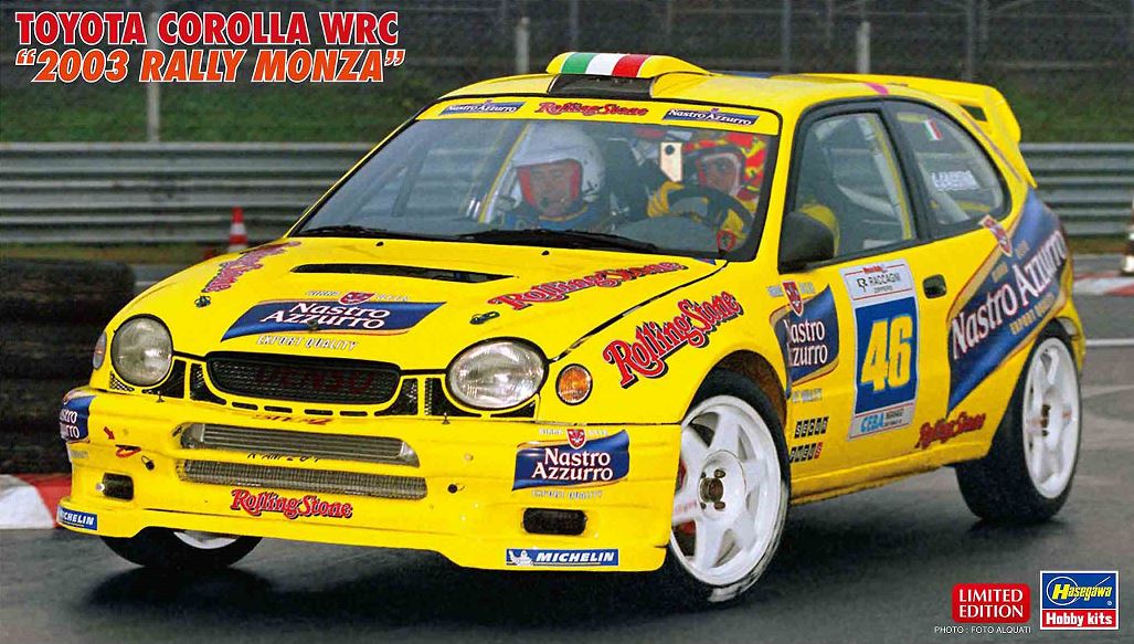 Toyota Corolla WRC No.46 Rally Monza 2003 V. Rossi