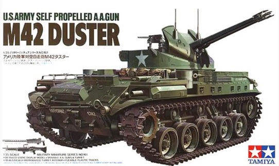U.S. ARMY SELF PROPELLED AA GUN M42 DUSTER