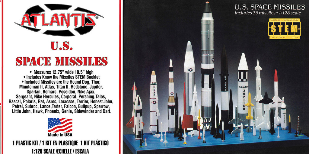 U.S. Space 36 Missile Set