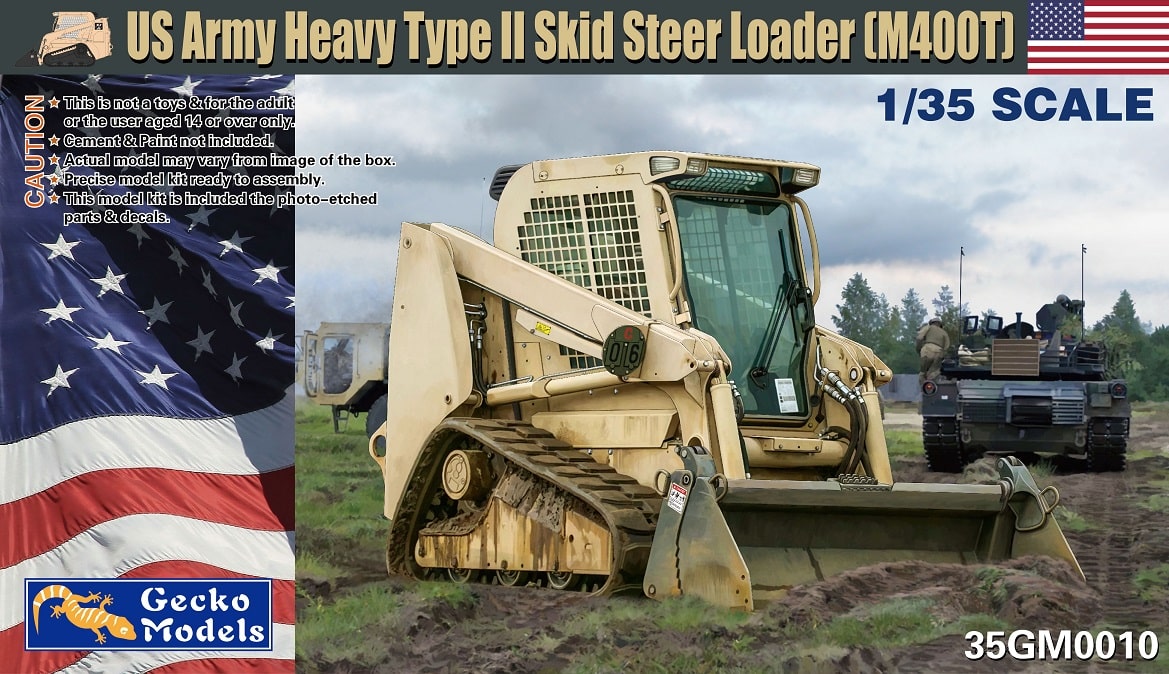 US ARMY HEAVY TYPE II SKID STEER LOADER M400T