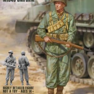 US LATE WWII INFANTRY SOLDIER M1943 UNIFORM