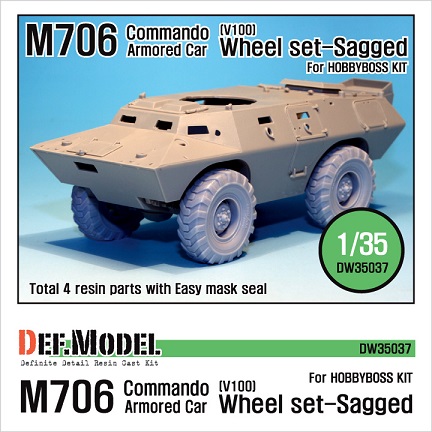 US M706 COMMANDO SAGGED WHEELS