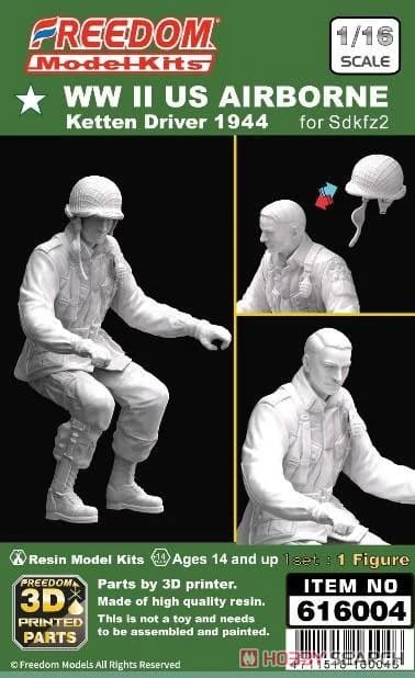 WW II US AIRBONE KETTEN DRIVER 1944 FOR SDKFZ2