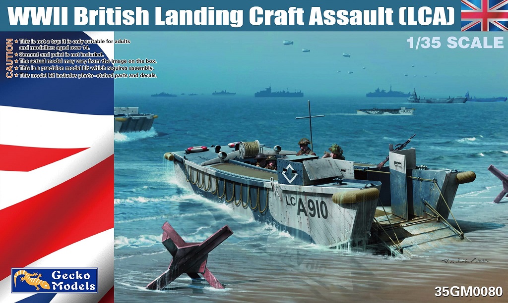 WWII BRITISH LANDING CRAFT ASSAULT LCA