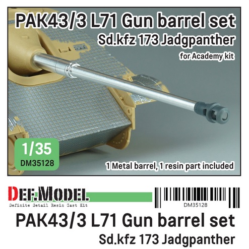 WWII GERMAN JAGDPANTHER PAK43