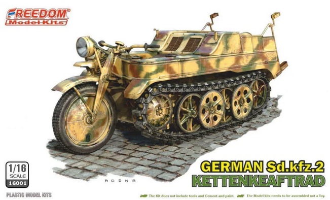 WWII GERMAN SDKFZ 2 KETTENKRAFTRAD