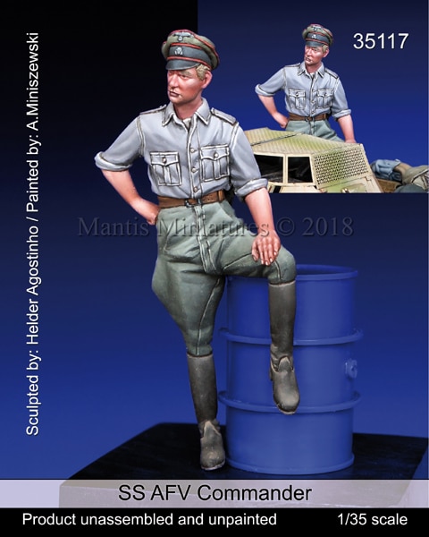 WWII SS AFV COMMANDER