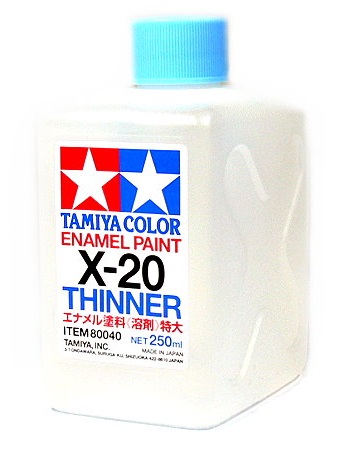 X 20 ENAMEL THINNER (250ML)