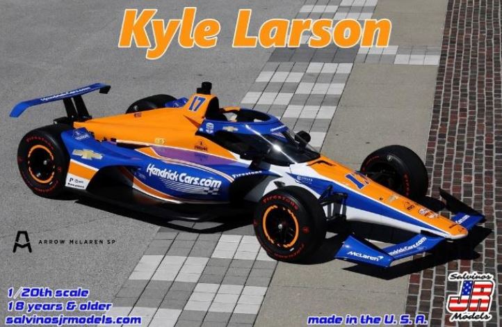 Aero McLaren Kyle Larson 2024 Indy 500 Car