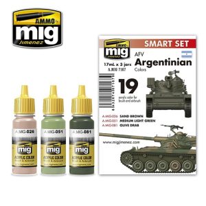 AFV ARGENTINIAN COLOR SET 3 x 17ML