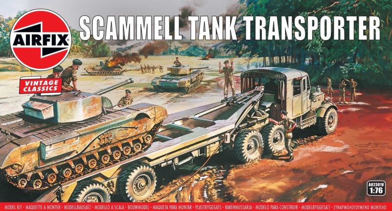 airfix 1 76 scammel tank transporter