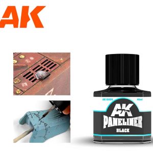 Ak Interactive Black Paneliner 40Ml