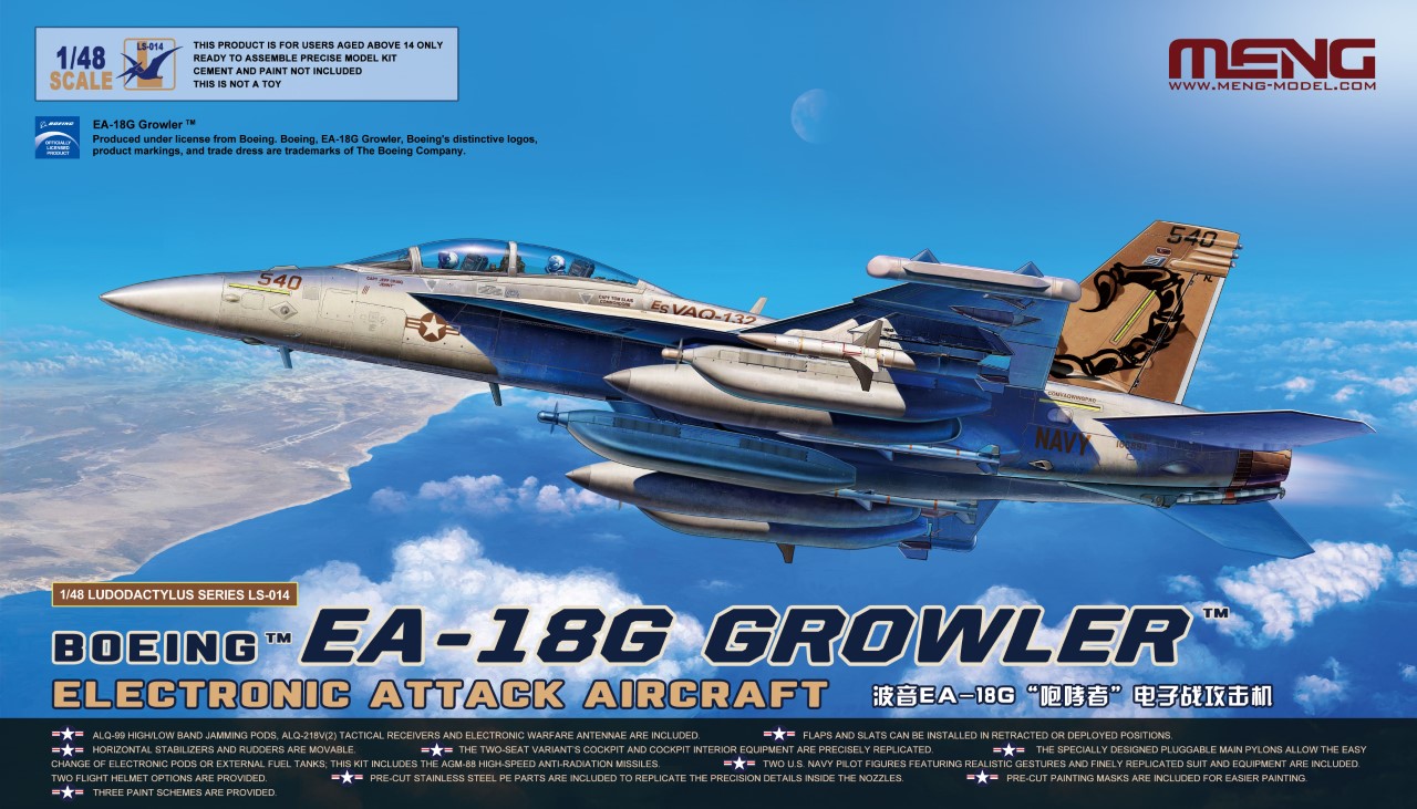 BOEING EA 18G GROWLER ELECTRONIC ATTACK AIRCRAFT