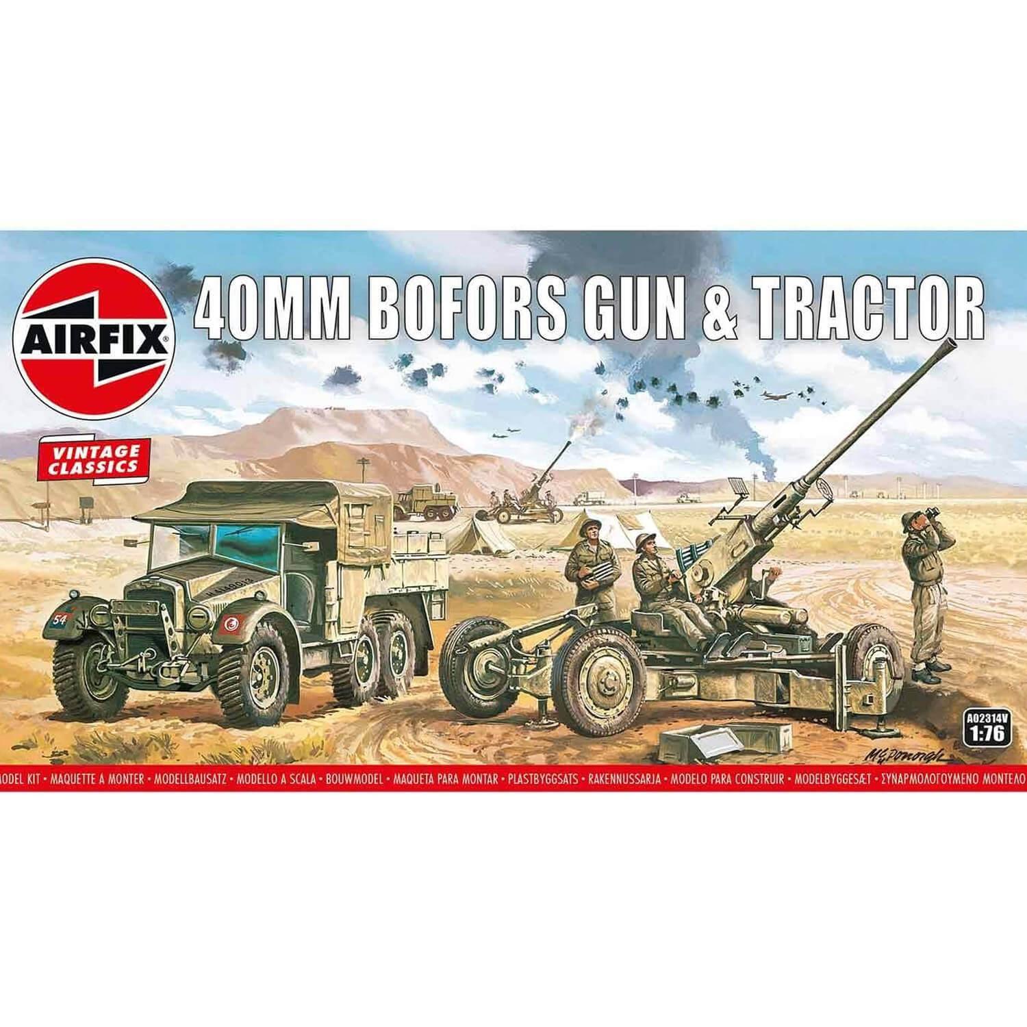 bofors 40mm gun tractor