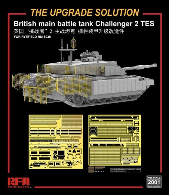 BRITISH MBT CHALLENGER 2 TES   UPGRADE SET
