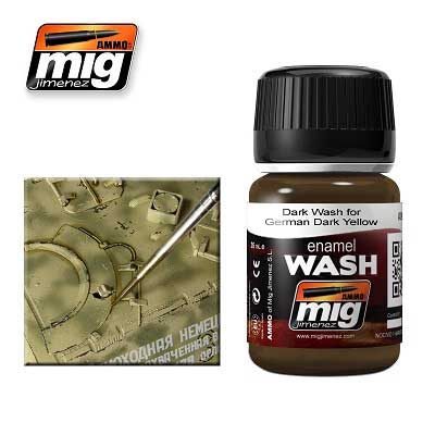 brown wash for german yellow 35ml