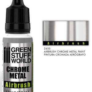 CHROME METAL PAINT   FOR AIRBRUSH
