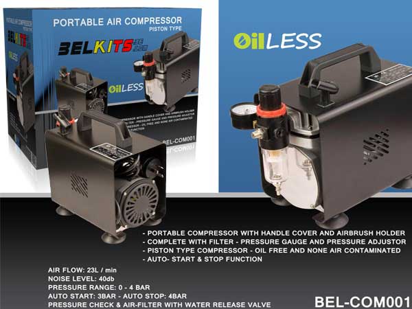 COMPRESSOR PISTON TYPE OIL LESS