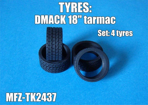 DMACK TYRES 18INCH TARMAC