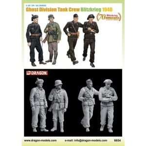 dragon 1 35 ghost division tank crew blitzkrieg 1940 2