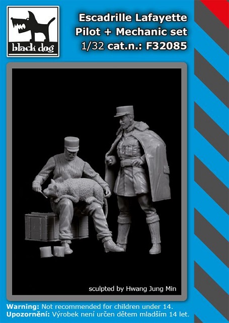 ESCADRILLE LAFAYETTE PILOT AND MECHANIC SET