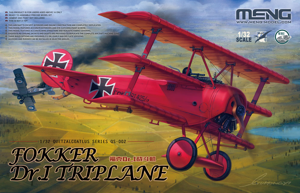 FOKKER DR.I TRIPLANE