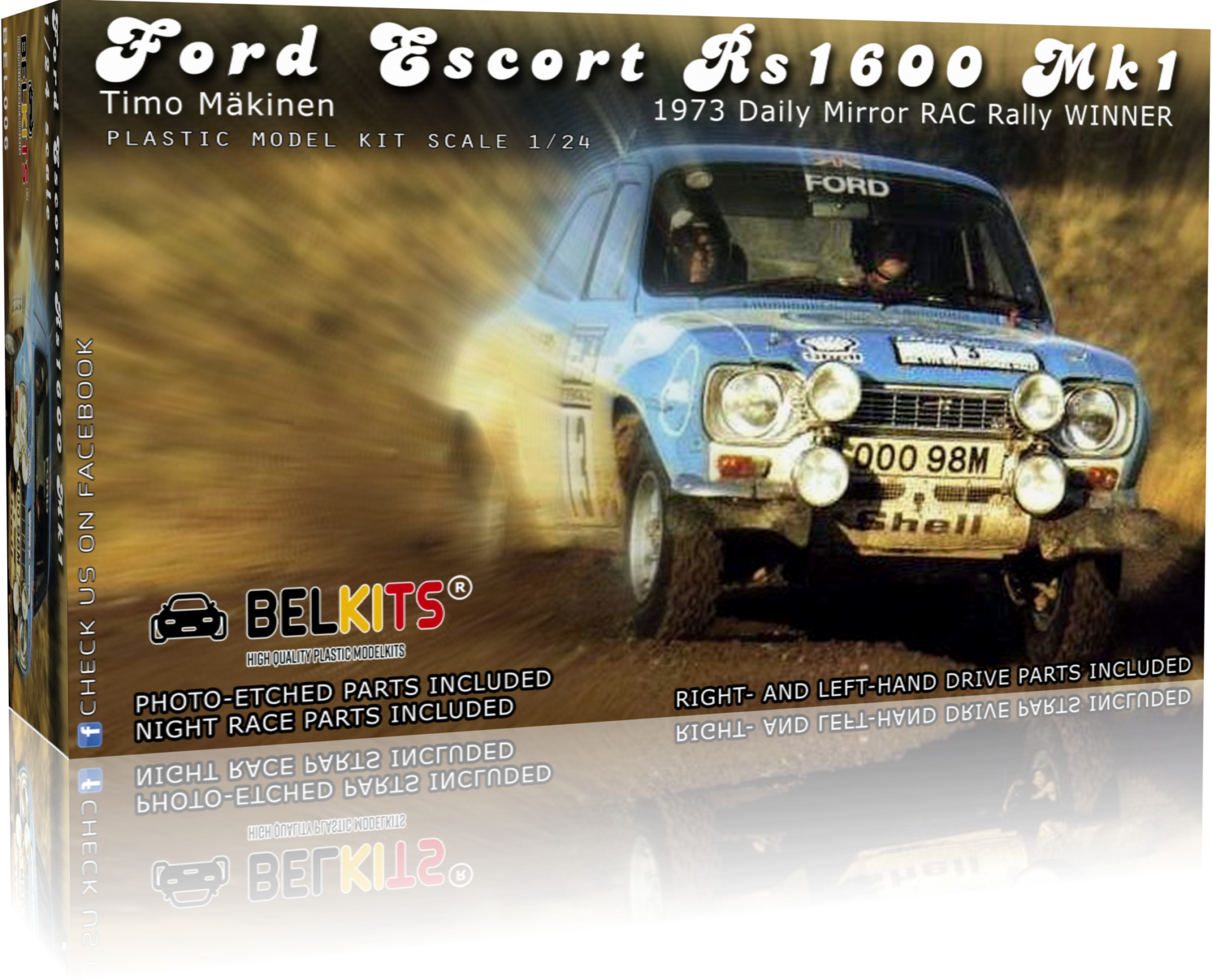 FORD ESCORT MK.1 MAKINEN RAC 1973