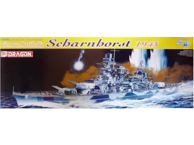 German Battleship Scharnhorst 1943