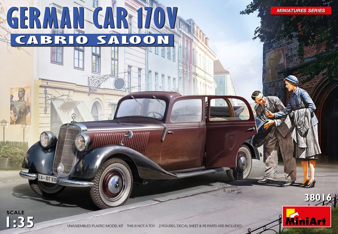 German Car Typ 170V Cabrio Saloon