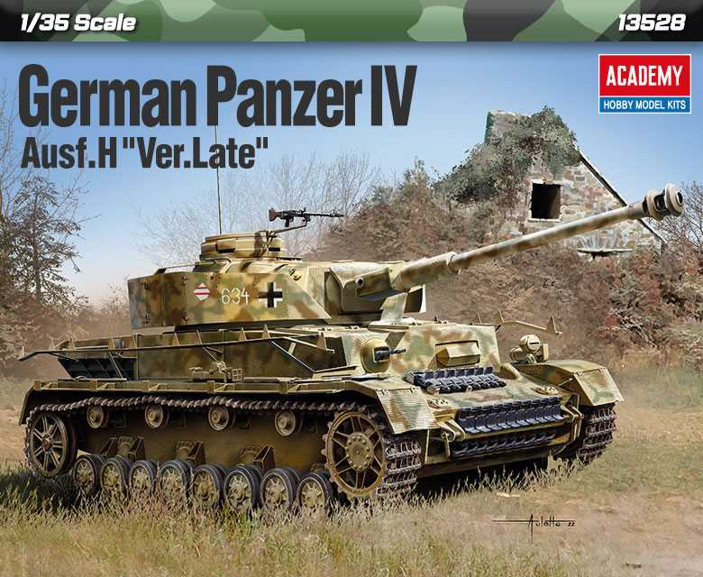german panzer iv ausf.H Late Version 1