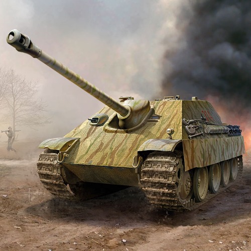 german sd.Kfz .173 Jagdpanther Ausf.G1