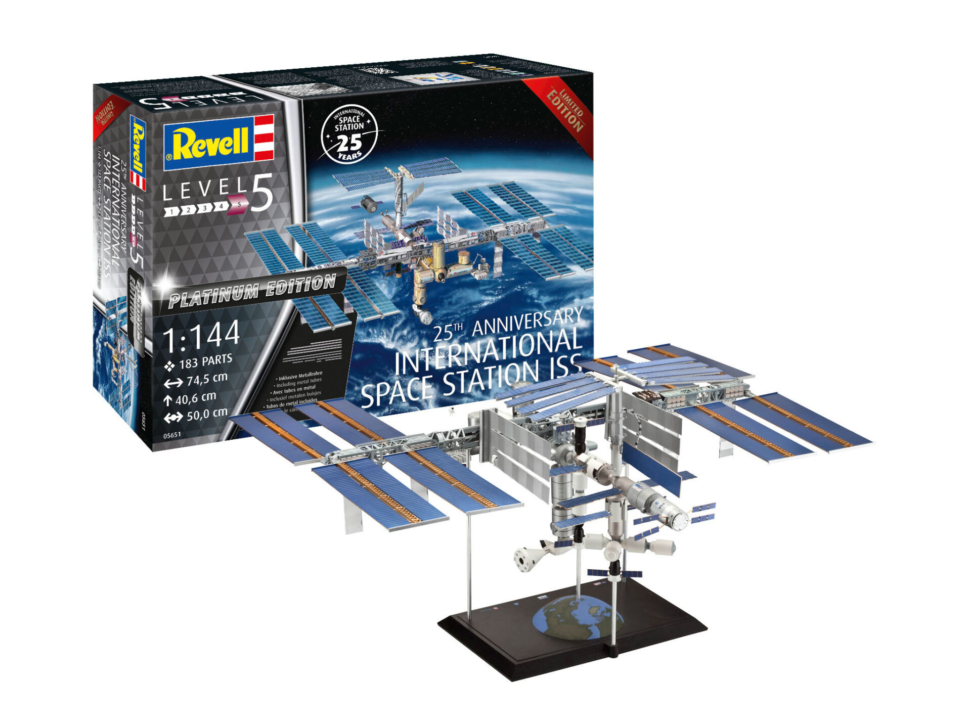 Geschenkset ISS 25th Anniversary Platinum Edition