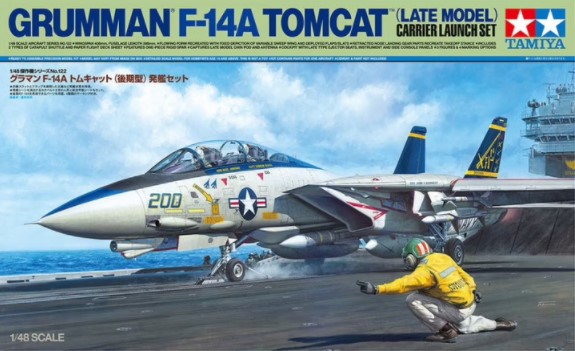 GRUMMAN F 14A TOMCAT (LATE MODEL) CARRIER LAUNCH SET
