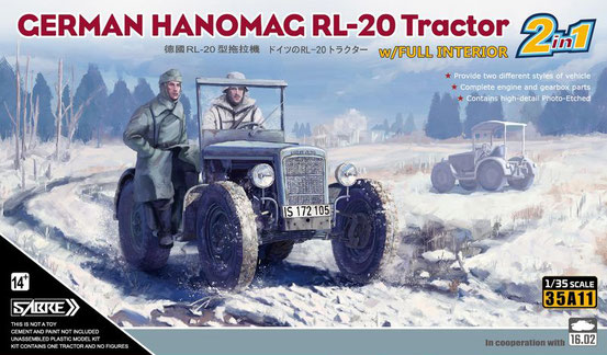 HANOMAG RL20 TRACTOR