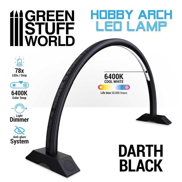 HOBBY ARCH LED LAMP   DARTH BLACK