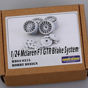 hobby design 1 24 mclaren f1 gtr wheels brake set 1