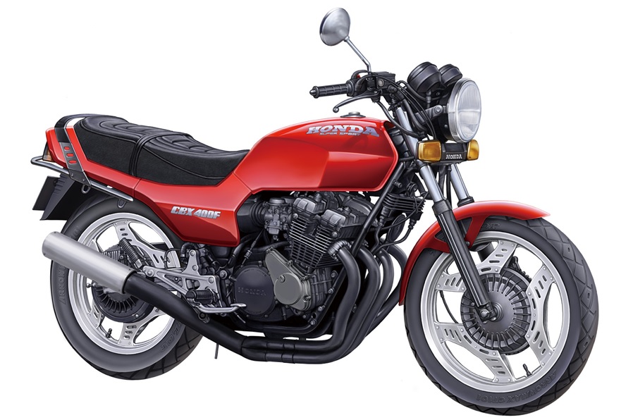 HONDA NC07 CBX400F MONZA RED