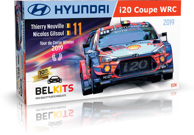 hyundai i20 coupe wrc tour de corse 2019 t.NEUVILLE N.GILSOUL