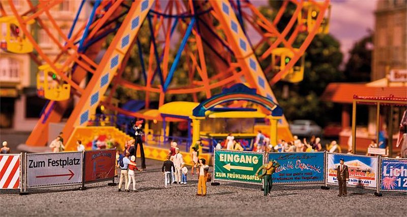 kermis dranghekken en borden 720 mm