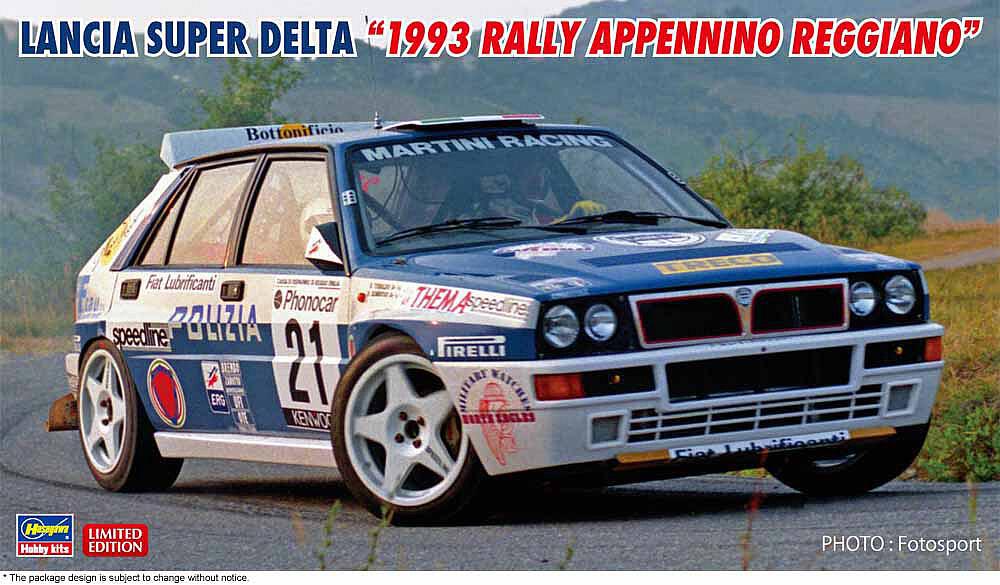 lancia super delta 93 rally appennino