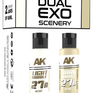 LIGHT MARBLE AND DARK MARBLE DUAL EXO