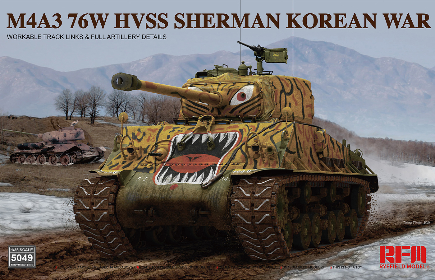 M4A3 76W HVSS SHERMAN KOREAN WAR