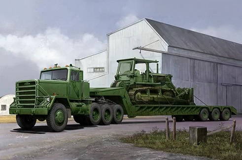 M920 TRACTOR TOW M870A1 SEMI TRAILER
