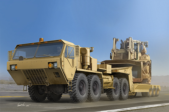 M983A2 HEMTT TRACTOR WITH M870A1