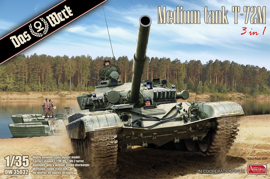 medium tank t 72m 3in1